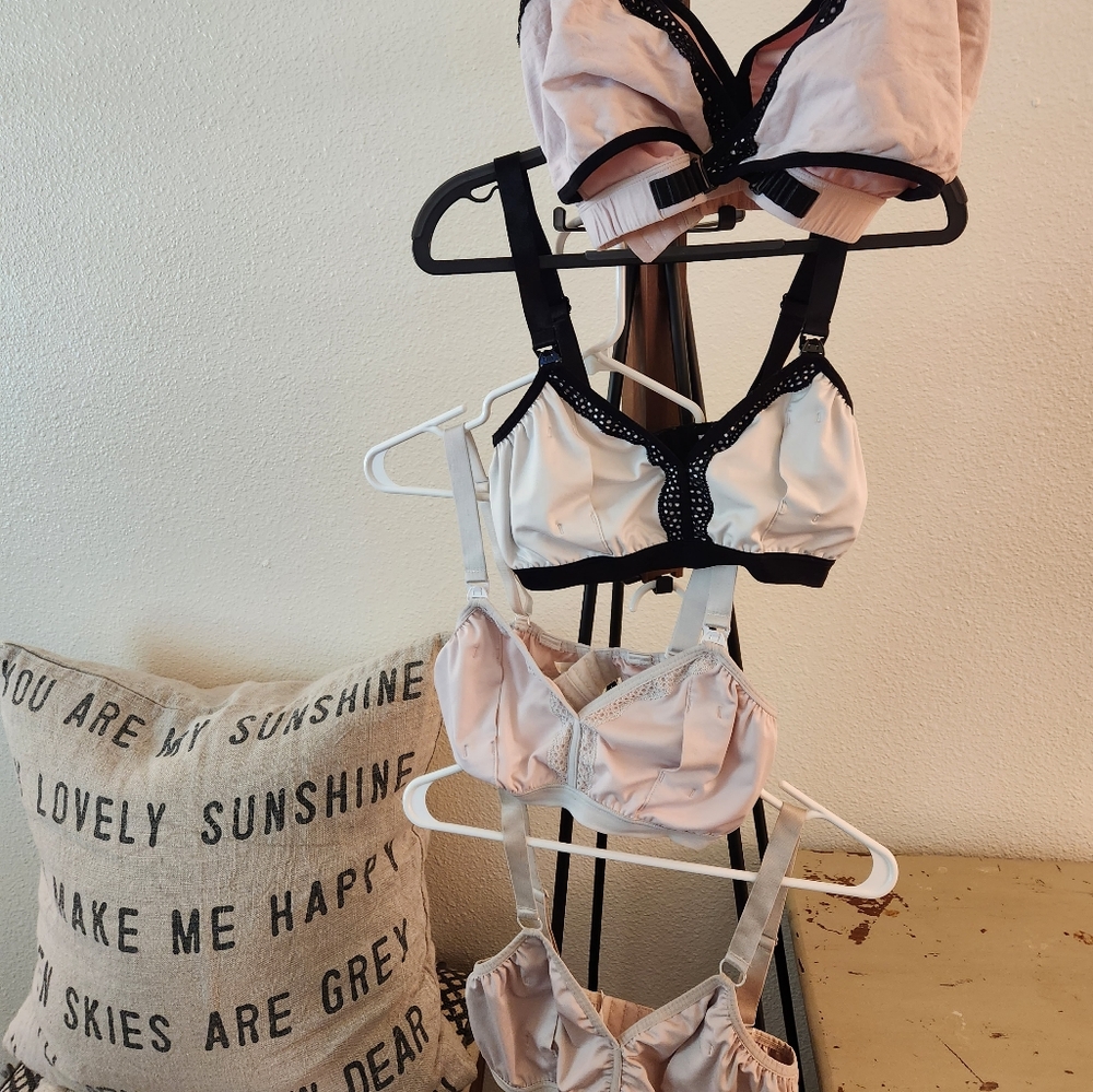 Dairy Fairy nursing/pumping bra quad